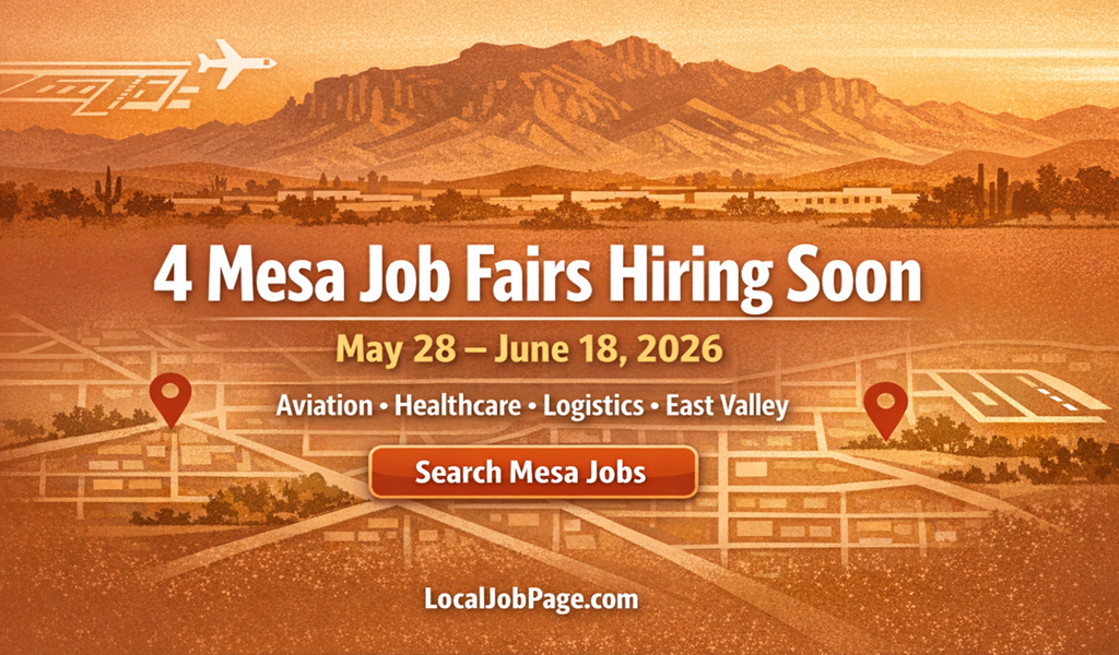 4 Mesa Job Fairs & Hiring Events Coming Up in June 2026